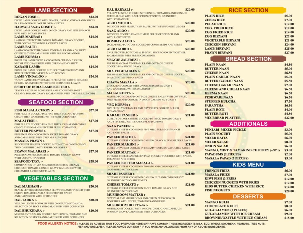 new menu 2